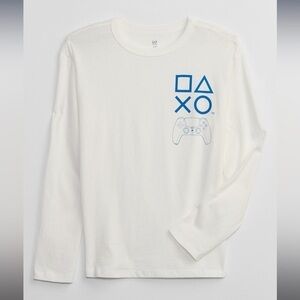 GapKids | Sony Playstation Graphic Long Sleeve T-Shirt Size 6-7
